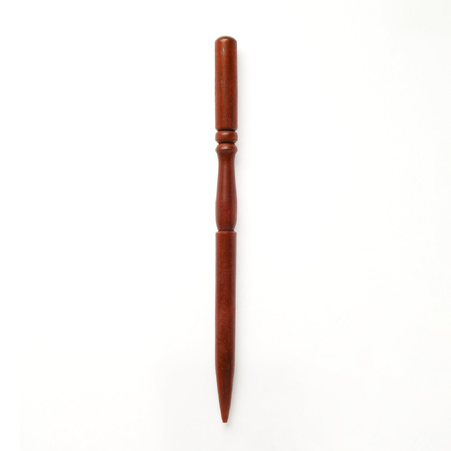 15" Ritual Natural Mango Wood Wand | Red-Brown Wood