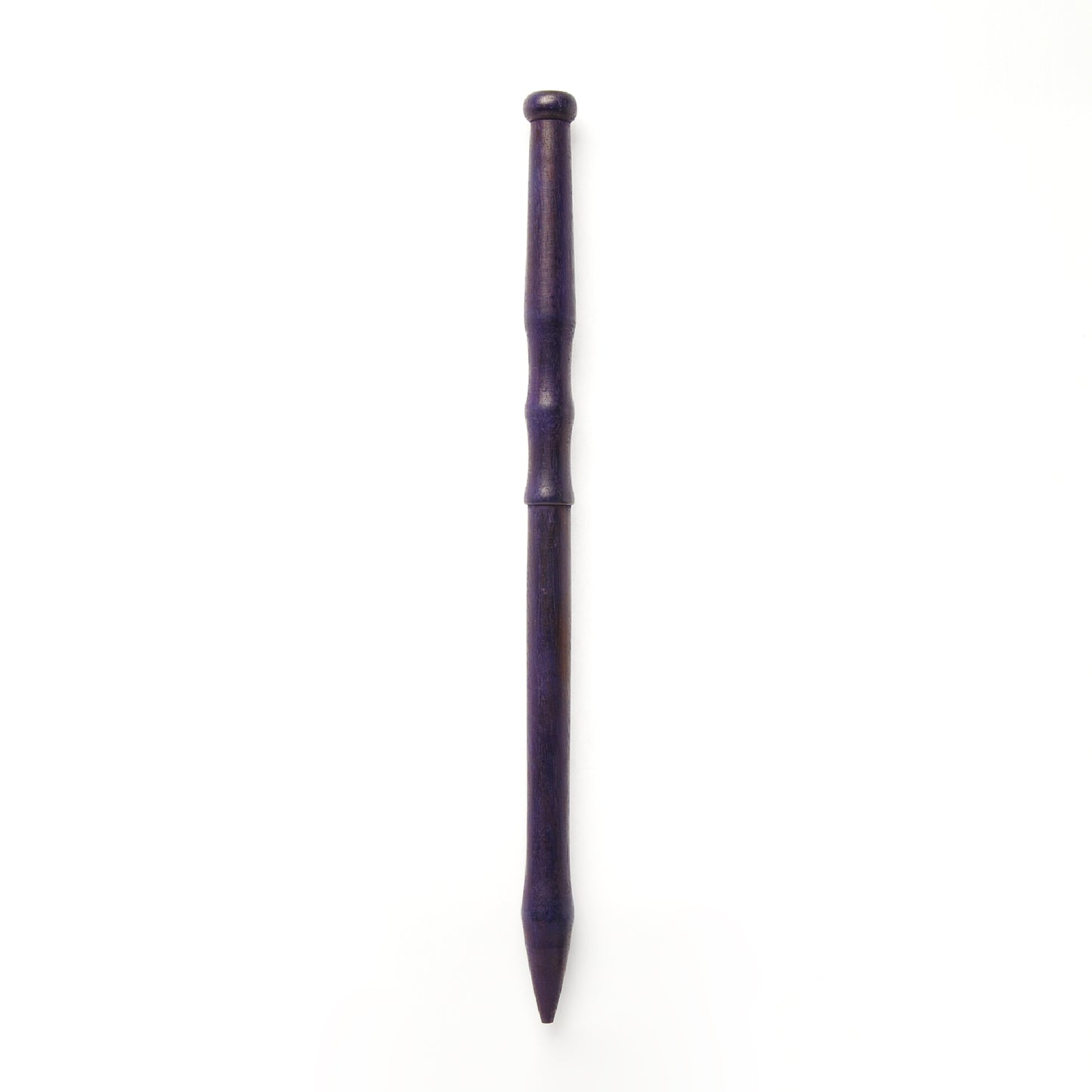 15" Ritual Natural Mango Wood Wand | Purple Stain