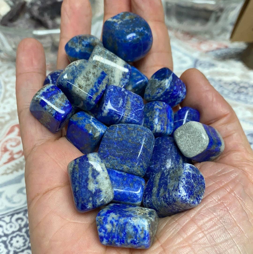 Tumbled Lapis Lazuli Healing Stones – Moon Mysticraft