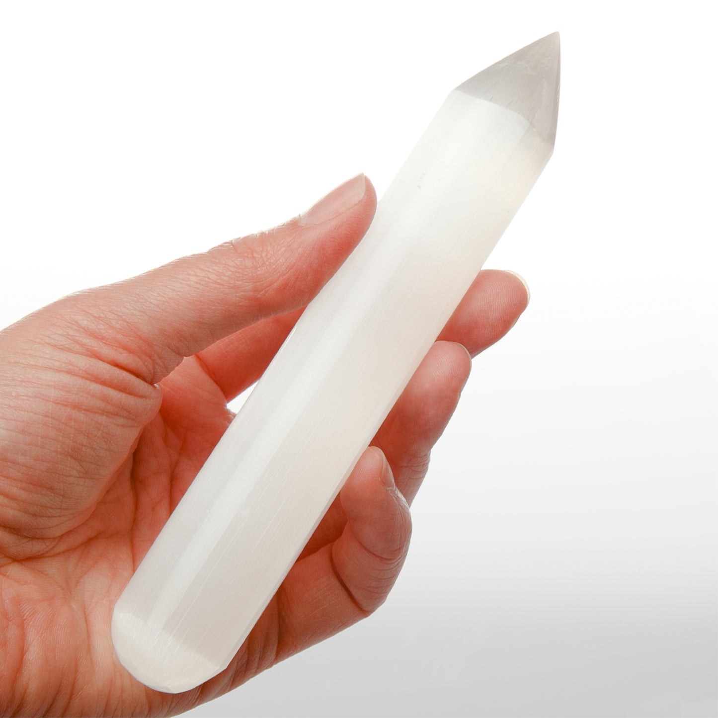 6" Selenite Wand