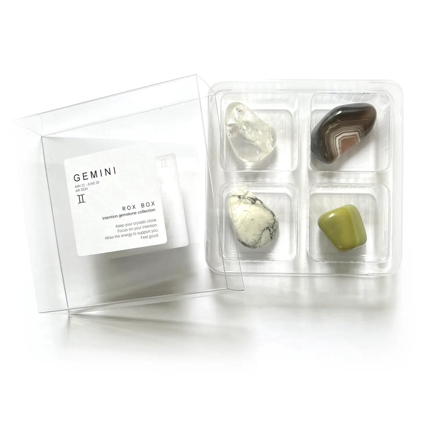 Zodiac Crystal Intention Set - 4 Pack | Gemini