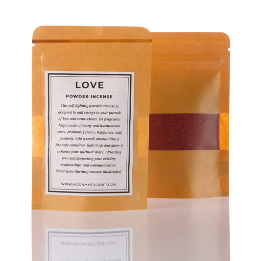 Love Self-Lighting Incense Powder