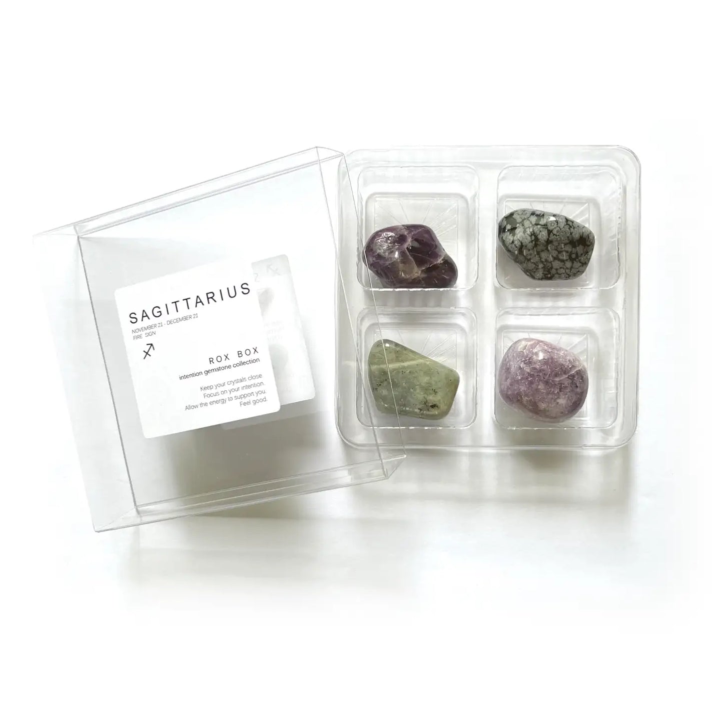 Zodiac Crystal Intention Set - 4 Pack | Sagittarius
