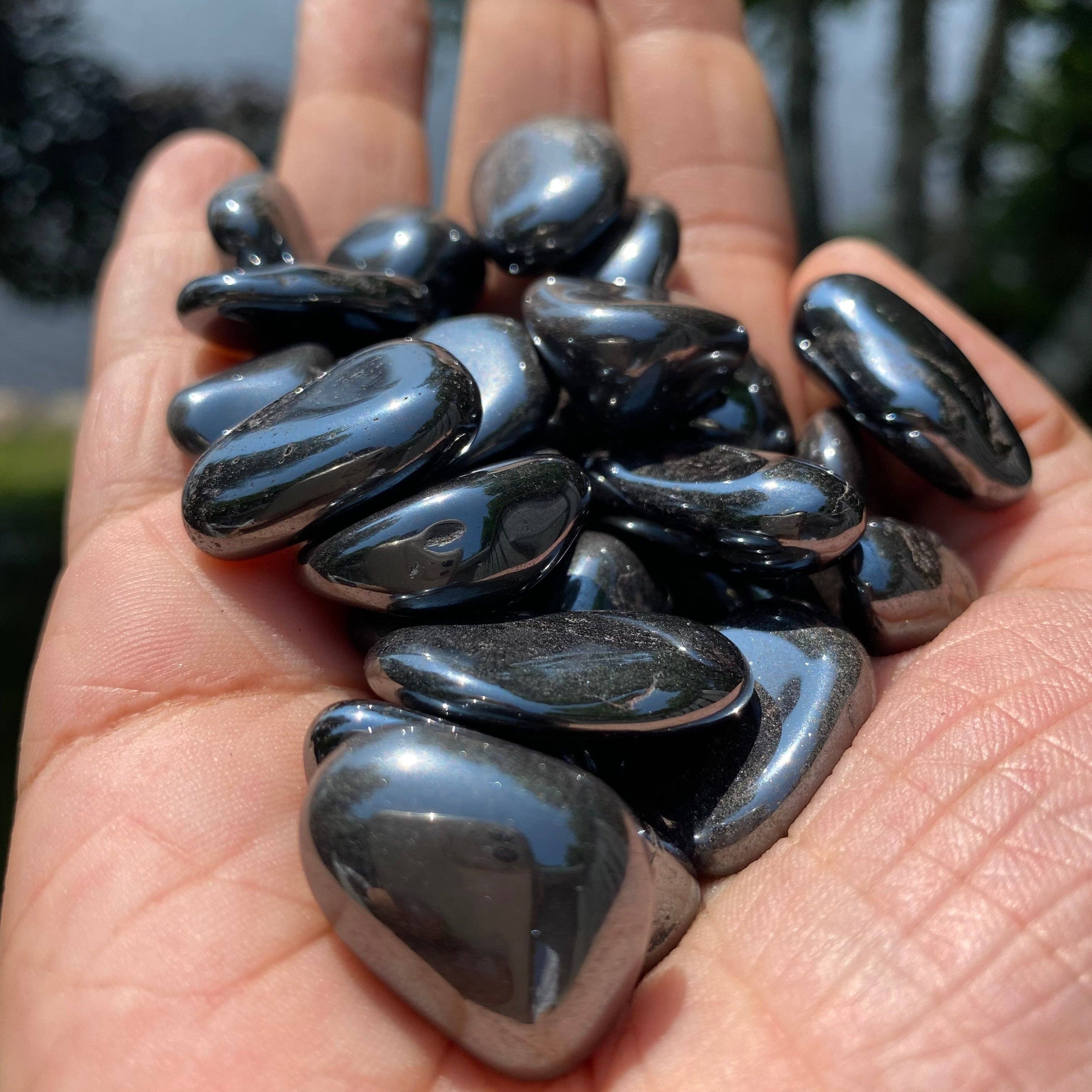 Tumbled Hematite Stone - Healing Stone - MAGIC CRYSTALS – Magic Crystals