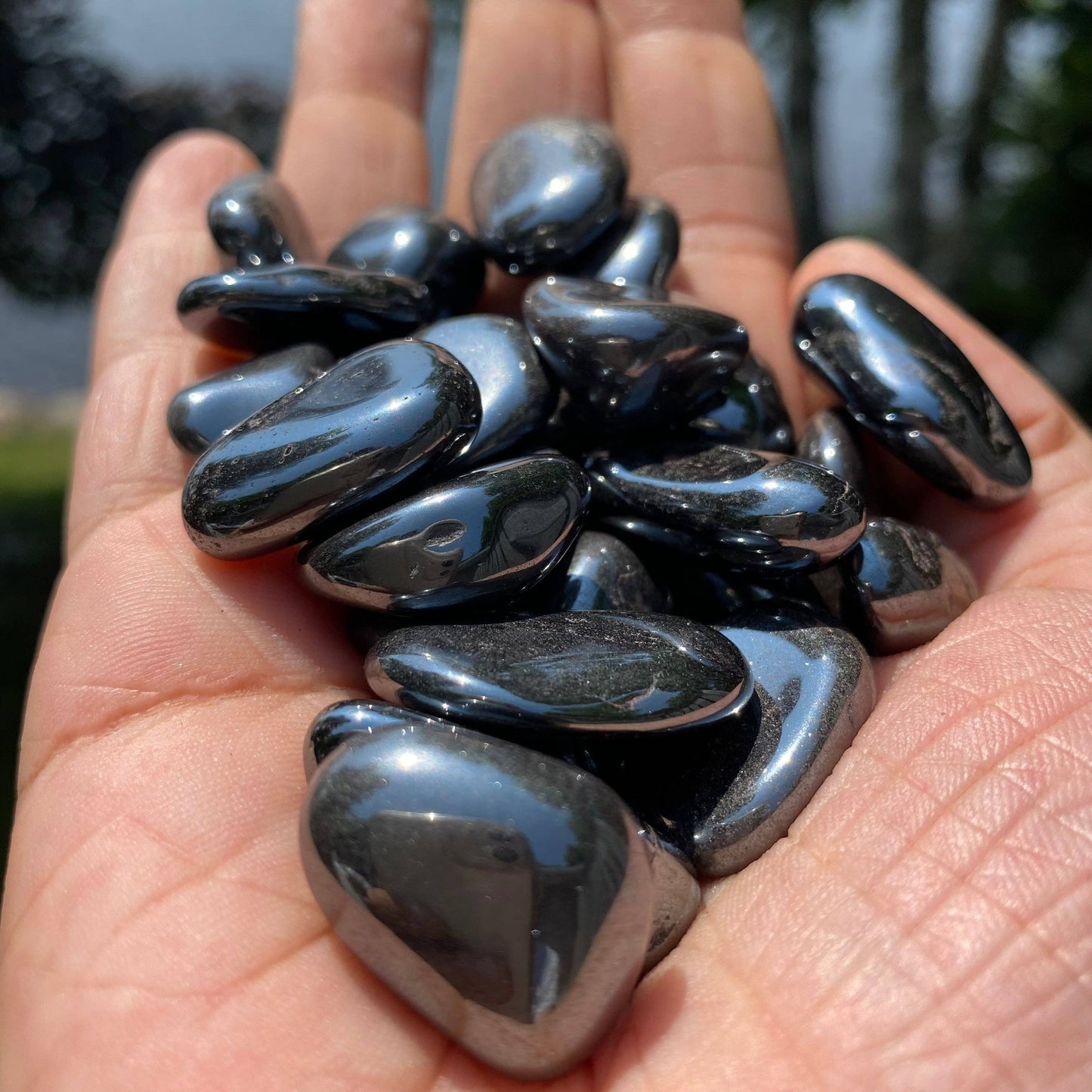 Tumbled Hematite