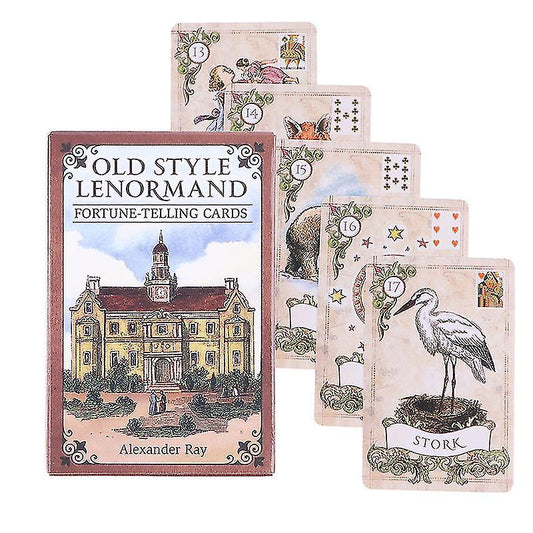 Old Style Lenormand Tarot Cards