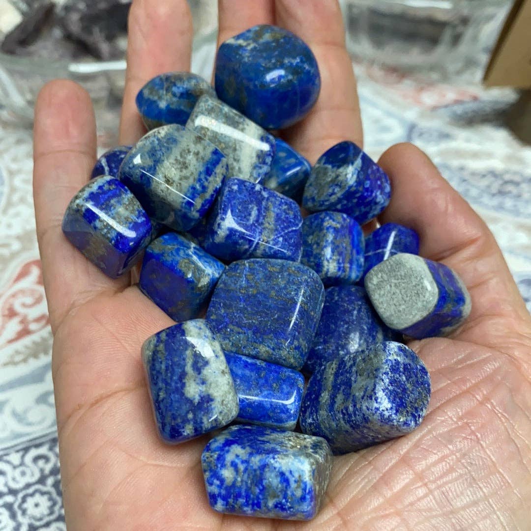 Tumbled Lapis Lazuli Healing Stones