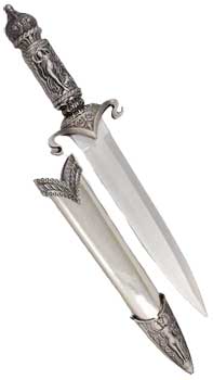 Silver Goddess Athame