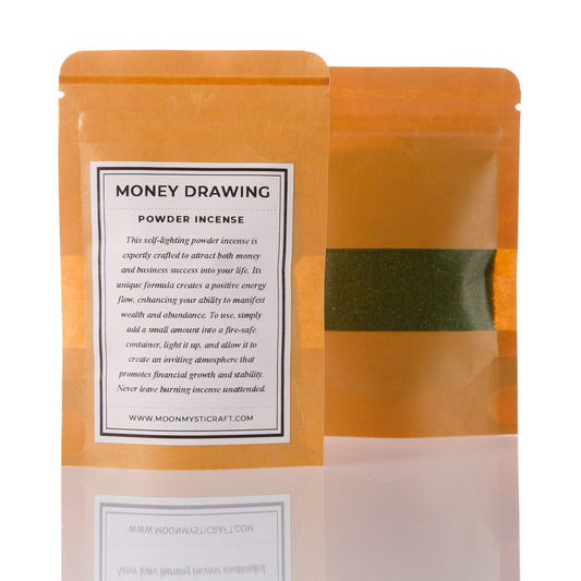 Money Drawing Self-Lighting Incense Powder