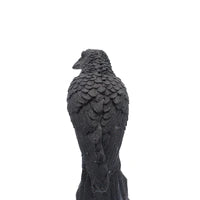 PERCHED RAVEN | PILLAR CANDLE ~ BLACK